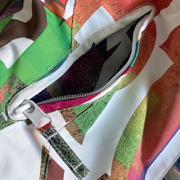 Girls Roxy Ski m/Snowboarding Jacket/Coat - Bright/Multicolored/Rainbow - Picture 10 of 16